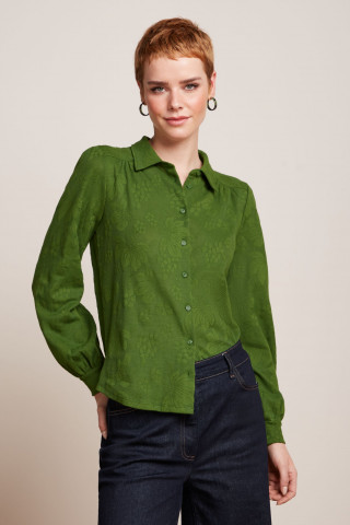 Carina Blouse Buzz Jacquard