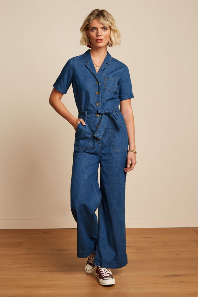 Gracie Jumpsuit Chambray